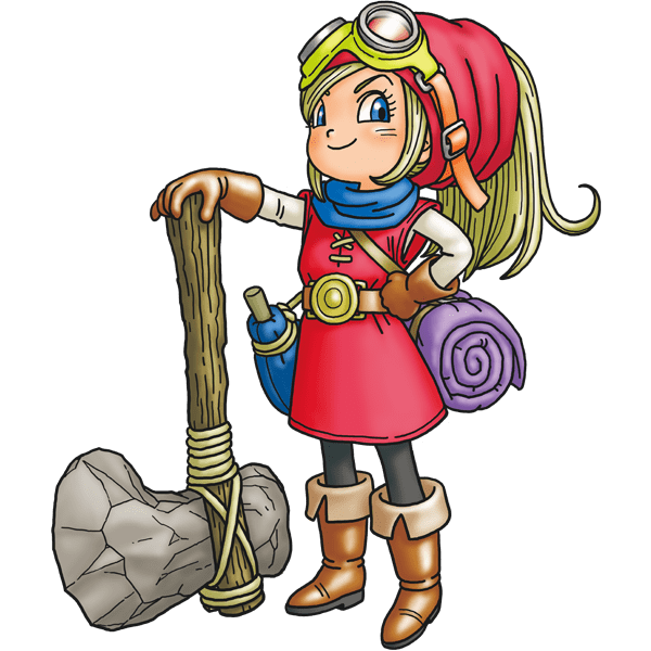Dragon Quest Builders Girl Builder